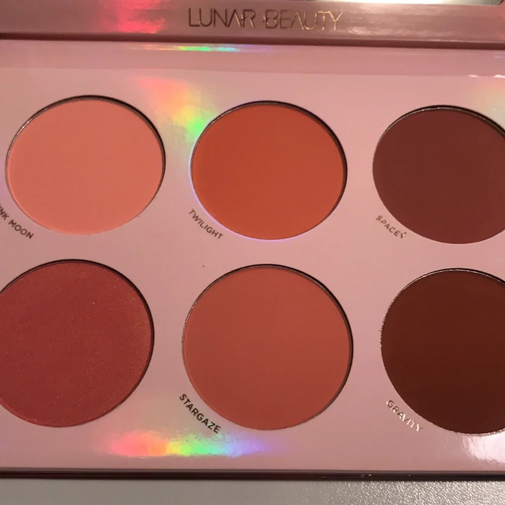 LUNAR BEAUTY Moon Prism Blush Cheek Palette NEW